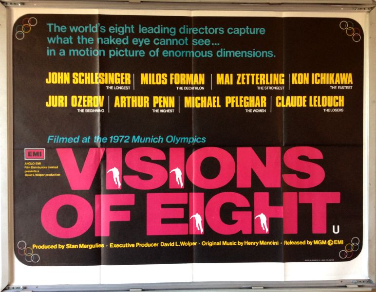 Cinema Poster: VISIONS OF EIGHT 1973 (Quad) Milos Forman Kon Ichikawa Cinema Poster: VISIONS OF EIGHT 1973 (Quad) Milos Forman Kon Ichikawa