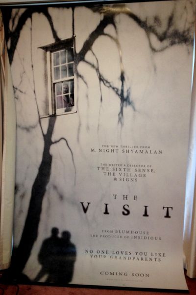 Cinema Banner: VISIT, THE 2015 M. Night Shyamalan Olivia DeJonge Ed Oxenbould Cinema Banner: VISIT, THE 2015 M. Night Shyamalan Olivia DeJonge Ed Oxenbould