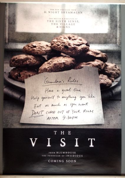 Cinema Poster: VISIT, THE 2015 (Advance One Sheet) M. Night Shyamalan Olivia DeJonge Cinema Poster: VISIT, THE 2015 (Advance One Sheet) M. Night Shyamalan Olivia DeJonge