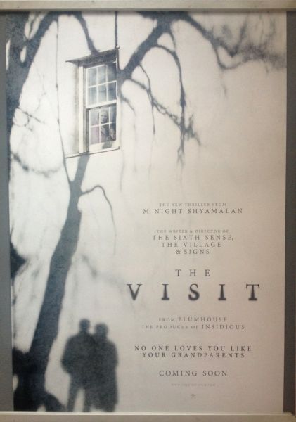 Cinema Poster: VISIT, THE 2015 (Main One Sheet) M. Night Shyamalan Olivia DeJonge Cinema Poster: VISIT, THE 2015 (Main One Sheet) M. Night Shyamalan Olivia DeJonge