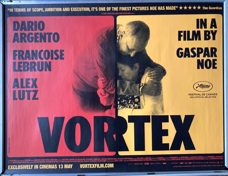 Cinema Poster: VORTEX 2023 (Quad) Gaspar Noé Dario Argento Françoise Lebrun Cinema Poster: VORTEX 2023 (Quad) Gaspar Noé Dario Argento Françoise Lebrun