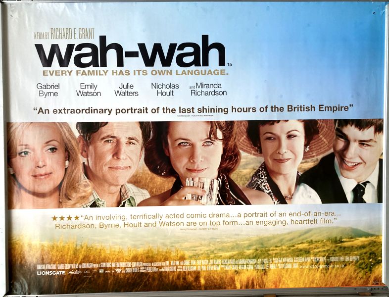 Cinema Poster: WAH-WAH 2005 (Quad) Nicholas Hoult Miranda Richardson Emily Watson Cinema Poster: WAH-WAH 2005 (Quad) Nicholas Hoult Miranda Richardson Emily Watson