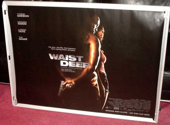 WAIST DEEP: UK Quad Film Poster