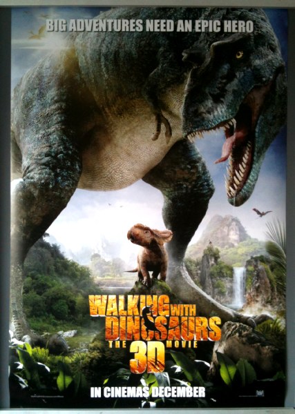 WALKING WITH DINOSAURS THE MOVIE: T-Rex One Sheet Film Poster WALKING WITH DINOSAURS THE MOVIE: T-Rex One Sheet Film Poster