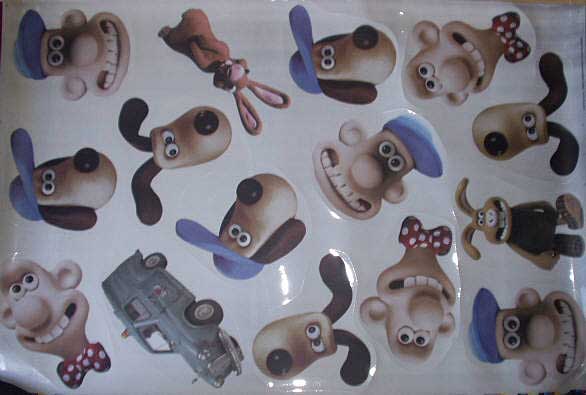 WALLACE AND GROMIT CURSE OF THE WERE-RABBIT: Promo Cinema Cling WALLACE AND GROMIT CURSE OF THE WERE-RABBIT: Promo Cinema Cling