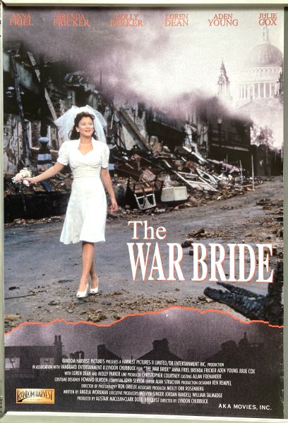 Cinema Poster: WAR BRIDE, THE 2001 (One Sheet) Anna Friel Brenda Fricker Aden Young  