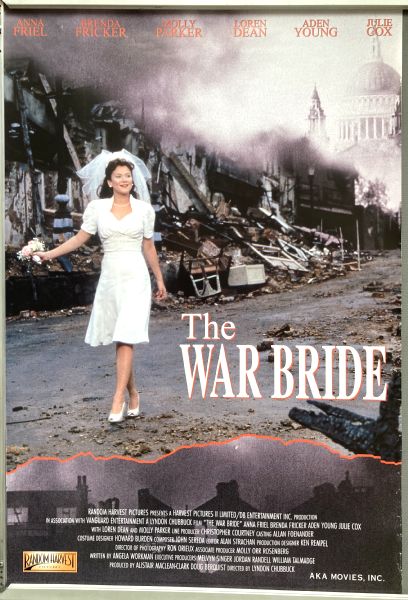 Cinema Poster: WAR BRIDE, THE 2001 (One Sheet) Anna Friel Brenda Fricker Aden Young Cinema Poster: WAR BRIDE, THE 2001 (One Sheet) Anna Friel Brenda Fricker Aden Young