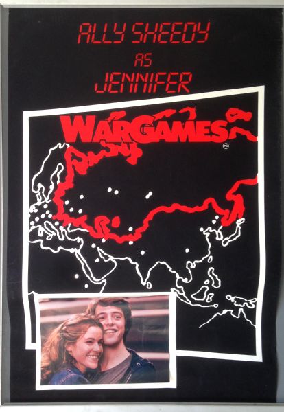 Cinema Poster: WAR GAMES 1983 (Ally Sheedy Double Crown) Matthew Broderick