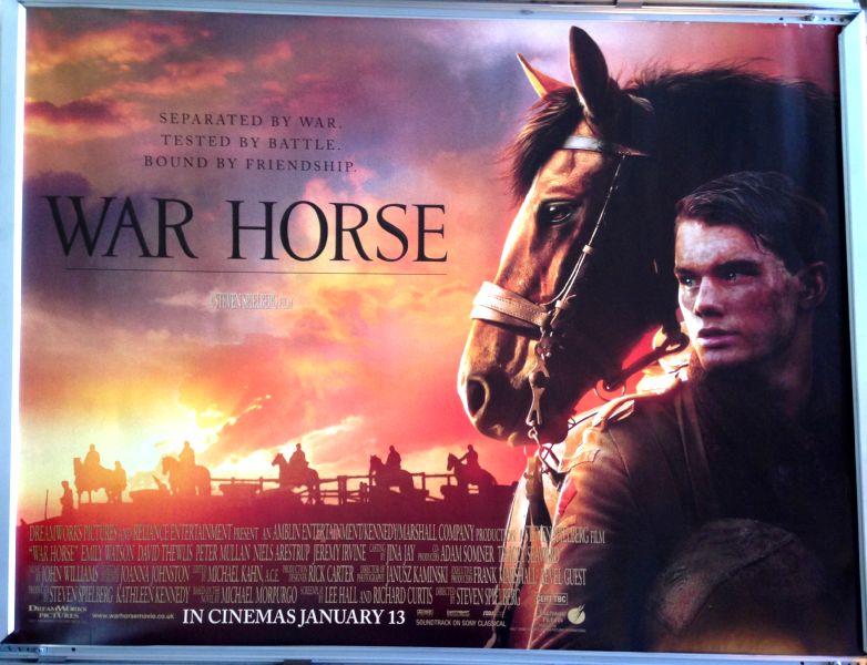 Cinema Poster: WAR HORSE 2012 (Main Quad) Jeremy Irvine Emily Watson