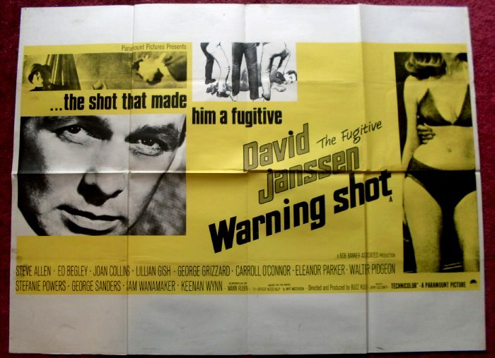 WARNING SHOT: UK Quad Film Poster WARNING SHOT: UK Quad Film Poster