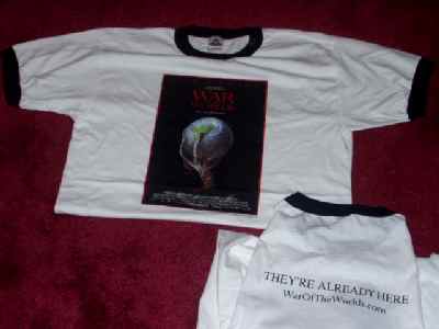 WAR OF THE WORLDS: Promotional T Shirt