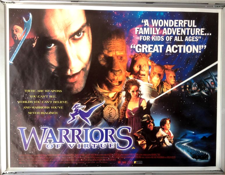 Cinema Poster: WARRIORS OF VIRTUE 1997 (Quad) Angus Macfadyen Mario Yedidia