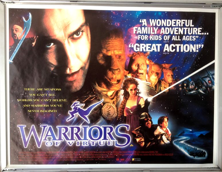 Cinema Poster: WARRIORS OF VIRTUE 1997 (Quad) Angus Macfadyen Mario Yedidia Cinema Poster: WARRIORS OF VIRTUE 1997 (Quad) Angus Macfadyen Mario Yedidia
