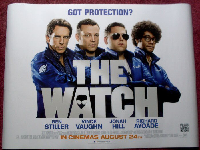 WATCH, THE: UK Quad Film Poster WATCH, THE: UK Quad Film Poster