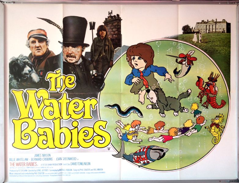 Cinema Poster: WATER BABIES, THE 1978 (Quad) James Mason Bernard Cribbins Cinema Poster: WATER BABIES, THE 1978 (Quad) James Mason Bernard Cribbins