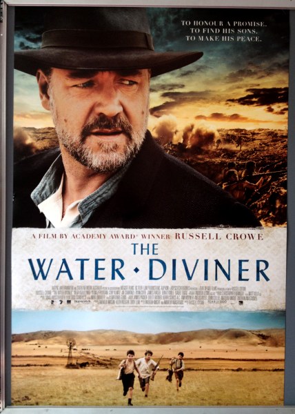 Cinema Poster: WATER DIVINER, THE 2015 (One Sheet) Russell Crowe Jai Courtney