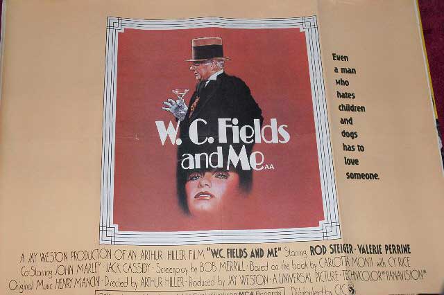 WC FIELDS AND ME: Main UK Quad Film Poster