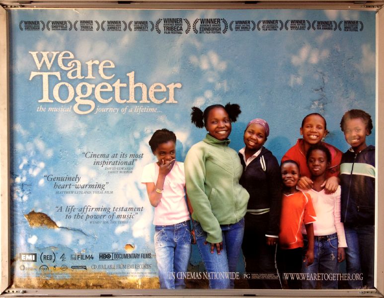 Cinema Poster: WE ARE TOGETHER 2008 (Quad) Lorraine Bracco Alicia Keys Cinema Poster: WE ARE TOGETHER 2008 (Quad) Lorraine Bracco Alicia Keys