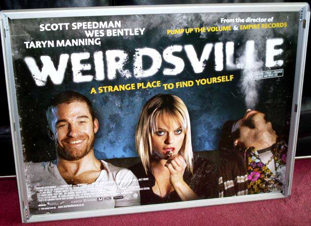 WEIRDSVILLE: Main UK Quad Film Poster WEIRDSVILLE: Main UK Quad Film Poster