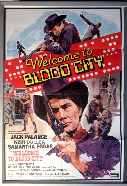 Cinema Poster: WELCOME TO BLOOD CITY 1977 (One Sheet) Jack Palance Keir Dullea Cinema Poster: WELCOME TO BLOOD CITY 1977 (One Sheet) Jack Palance Keir Dullea