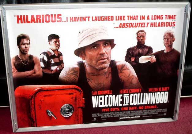 WELCOME TO COLLINWOOD: UK Quad Film Poster
