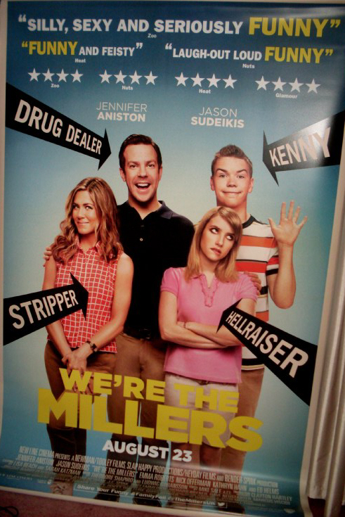WE'RE THE MILLERS: Cinema Banner WE'RE THE MILLERS: Cinema Banner