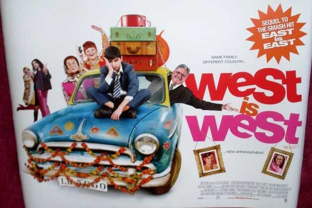 WEST IS WEST: Main UK Quad Film Poster
