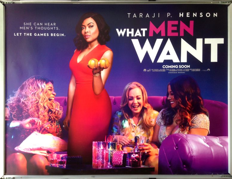 Cinema Poster: WHAT MEN WANT 2019 (Quad) Taraji P. Henson Kristen Ledlow Cinema Poster: WHAT MEN WANT 2019 (Quad) Taraji P. Henson Kristen Ledlow