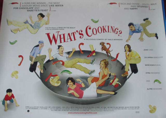 WHAT'S COOKING?: Main UK Quad Film Poster