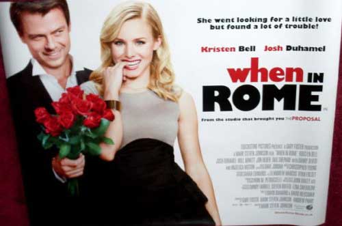 WHEN IN ROME: UK Quad Film Poster WHEN IN ROME: UK Quad Film Poster