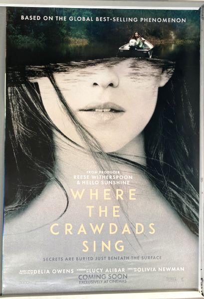 Cinema Poster: WHERE THE CRAWDADS SING 2022 (One Sheet) Daisy Edgar-Jones Joe Chrest Cinema Poster: WHERE THE CRAWDADS SING 2022 (One Sheet) Daisy Edgar-Jones Joe Chrest