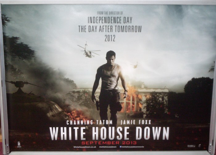 WHITE HOUSE DOWN: Advance UK Quad Film Poster