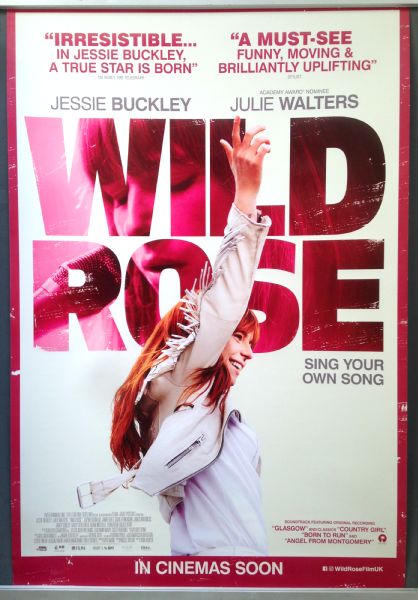 Cinema Poster: WILD ROSE 2019 (One Sheet) Jessie Buckley Matt Costello Cinema Poster: WILD ROSE 2019 (One Sheet) Jessie Buckley Matt Costello