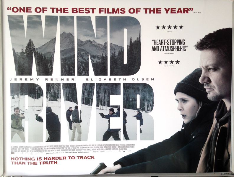 Cinema Poster: WIND RIVER 2017 (Quad) Kelsey Asbille Jeremy Renner Julia Jones Cinema Poster: WIND RIVER 2017 (Quad) Kelsey Asbille Jeremy Renner Julia Jones