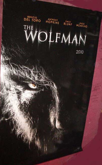 WOLFMAN, THE: Two Sided Cinema Banner