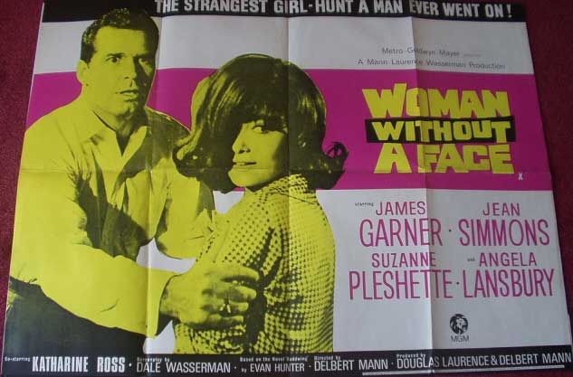 WOMAN WITHOUT A FACE: Main UK Quad Film Poster WOMAN WITHOUT A FACE: Main UK Quad Film Poster