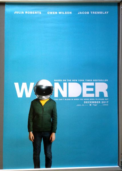 Cinema Poster: WONDER 2017 (One Sheet) Jacob Tremblay Owen Wilson Cinema Poster: WONDER 2017 (One Sheet) Jacob Tremblay Owen Wilson