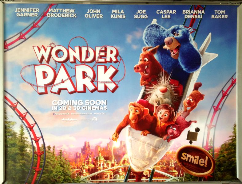 Cinema Poster: WONDER PARK 2019 (Quad) Tom Baker Joe Sugg Mila Kunis