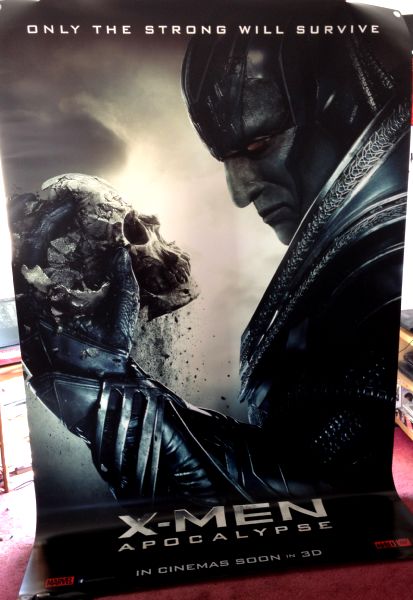 Cinema Banner: X-MEN APOCALYPSE 2016 (Advance) Michael Fassbender James McAvoy Cinema Banner: X-MEN APOCALYPSE 2016 (Advance) Michael Fassbender James McAvoy