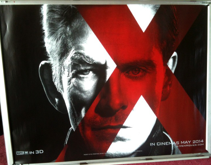 Cinema Poster: X-MEN DAYS OF FUTURE PAST 2014 (Magneto Quad) Hugh Jackman