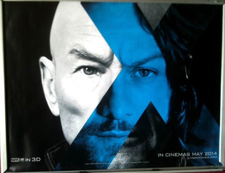 X-MEN DAYS OF FUTURE PAST: Professor X UK Quad Film Poster X-MEN DAYS OF FUTURE PAST: Professor X UK Quad Film Poster