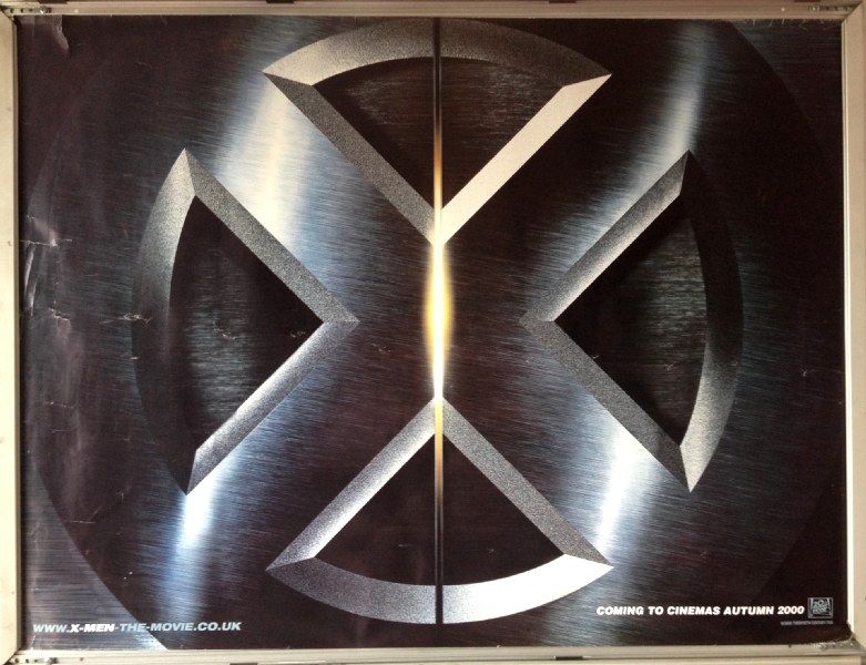 X MEN: Advance UK Quad Film Poster