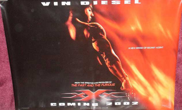 xXx: Advance UK Quad Film Poster