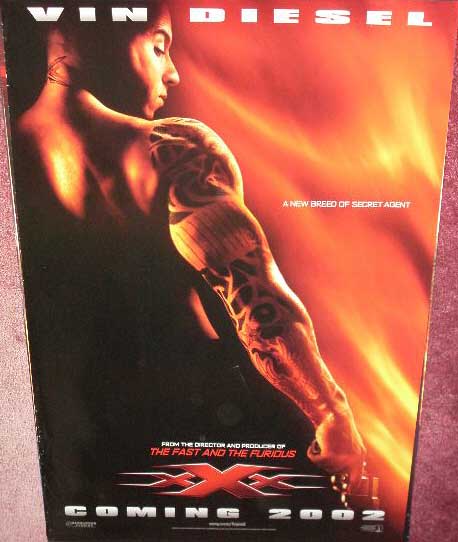 xXx: Main One Sheet Adv 'COMING' Film Poster