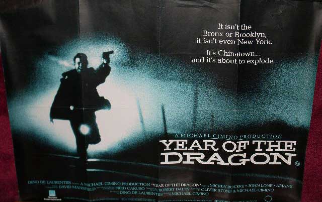 YEAR OF THE DRAGON: Main UK Quad Film Poster