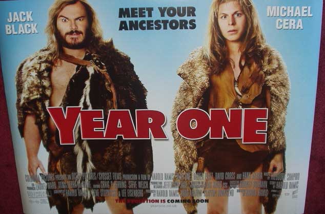 YEAR ONE: Main UK Quad Film Poster