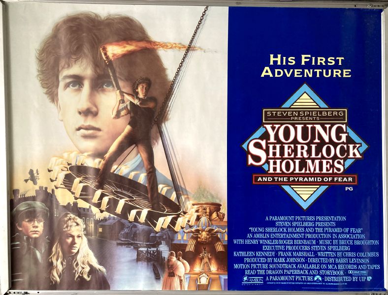 Cinema Poster: YOUNG SHERLOCK HOLMES 1986 (Quad) Nicholas Rowe