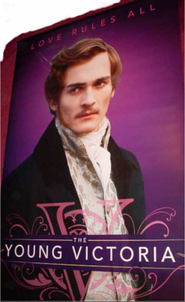 Cinema Banner: YOUNG VICTORIA, THE 2009 (Albert) Emily Blunt Jim Broadbent Rupert Friend