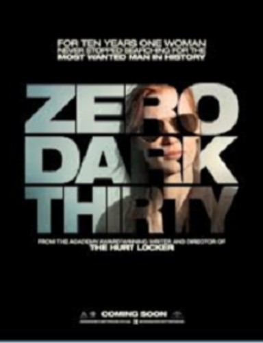 ZERO DARK THIRTY: Cinema Banner ZERO DARK THIRTY: Cinema Banner