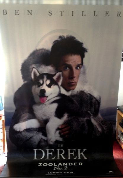 Cinema Banner: ZOOLANDER NO 2 2016 (Derek & Alexanya) Ben Stiller Kristen Wiig